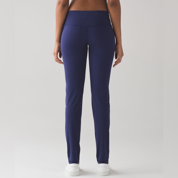Lululemon Simply Bare Un-Tight Tight Leggings in Hero Blue Size 6 - Picture 5 of 10